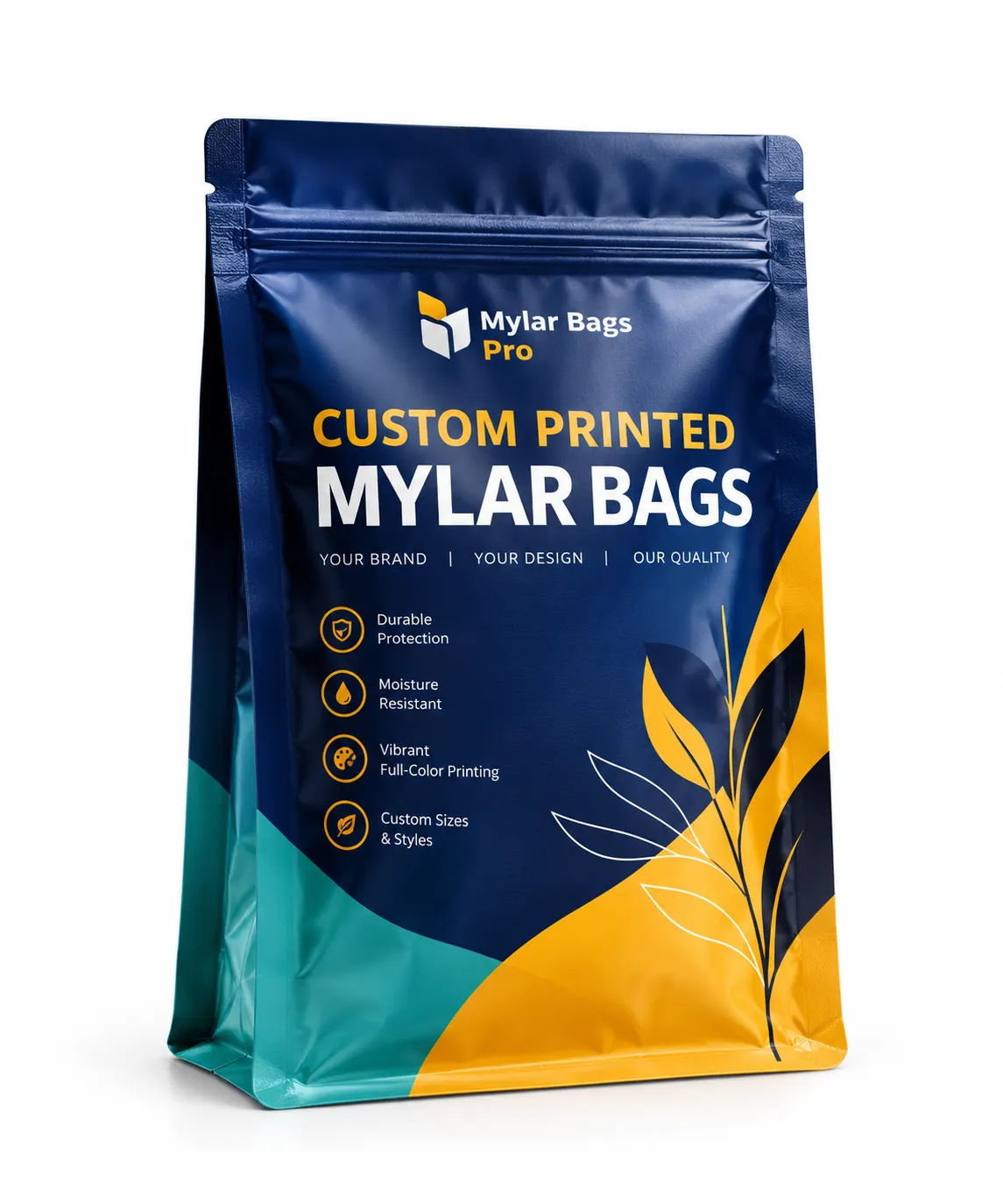 Custom Printed Mylar Bags for Distinctive Brand Packaging